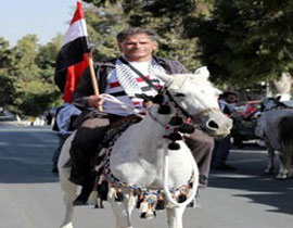 رحالة سوري ينهي رحلة 21 يوما قضاها على ظهر الخيل العربية! صورة رقم 1