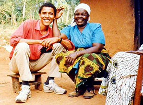 اثناء تأدية الحج.. جدة اوباما دعت لحفيدها دخول الاسلام!!  صورة رقم 6