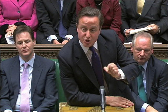 كاميرون: رئيس البرلمان البريطاني هو احد اقزام كاميرون: رئيس البرلمان البريطاني هو احد اقزام