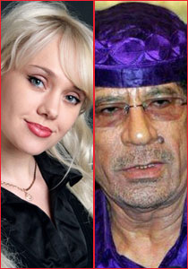 فضائح ويكيليكس أثارت القذافي والشقراء الأوكرانية المثيرة! صورة رقم 1 فضائح ويكيليكس أثارت القذافي والشقراء الأوكرانية المثيرة! صورة رقم 1