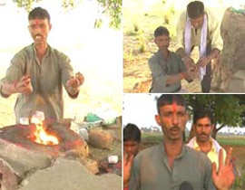 قطع اصبعه وأهداه لاله هندوسي احتفالا بفوز كومار بالانتخابات  صورة رقم 1