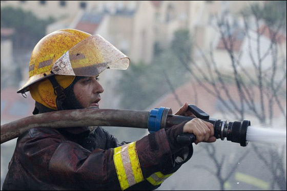 المزيد من الصور للكارثة في الكرمل  صورة رقم 14