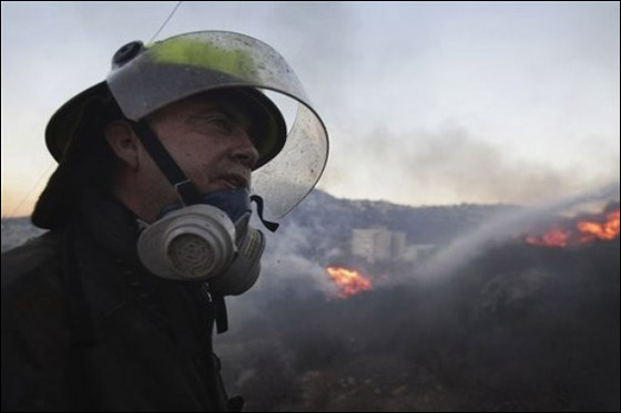 المزيد من الصور للكارثة في الكرمل  صورة رقم 1