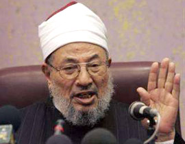 شيخ مصري يفتي بقتل القرضاوي اذا ثبتت دعوته للعصيان المدني! صورة رقم 1