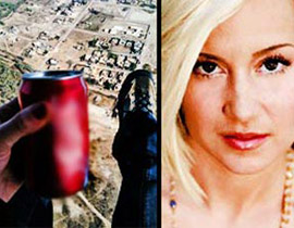 كيلي بيكلر تتمتع بمشروبها وهي تهين العراقيين تحت قدميها! صورة رقم 1 كيلي بيكلر تتمتع بمشروبها وهي تهين العراقيين تحت قدميها! صورة رقم 1