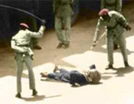 40 جلدة والسجن عاما لايراني كتب اسم احد الصحابة على قدمه! صورة رقم 1 40 جلدة والسجن عاما لايراني كتب اسم احد الصحابة على قدمه! صورة رقم 1