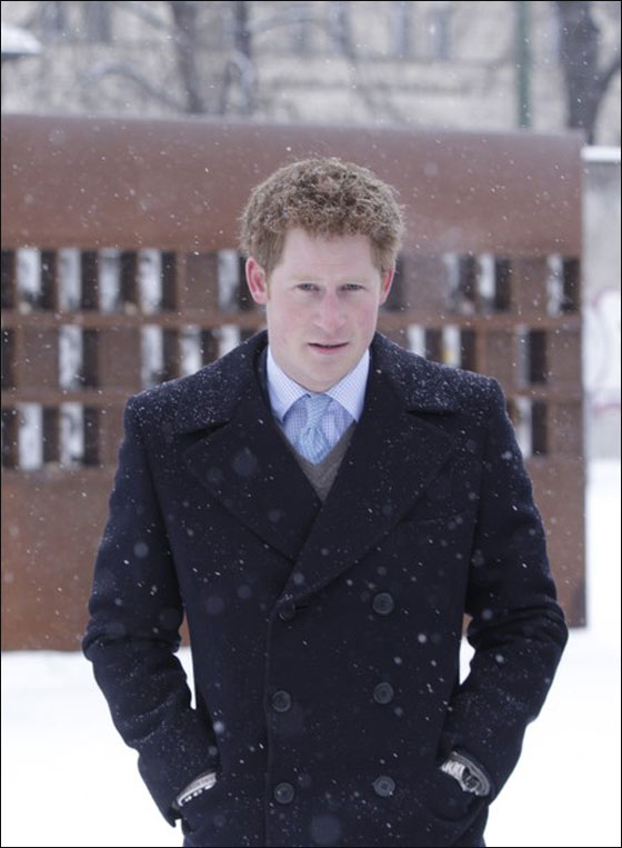 الامير هاري في رحلة تزلج الى القطب الشمالي! صورة رقم 1