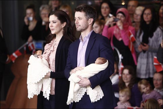 الف مبروك.. توأمان ملكيان في الدنمارك!! صورة رقم 1 الف مبروك.. توأمان ملكيان في الدنمارك!! صورة رقم 1