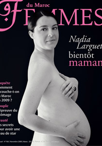 جدل في المغرب بعد نشر صورة الإعلامية ناديا لارجيت المنزوعة!! صورة رقم 1