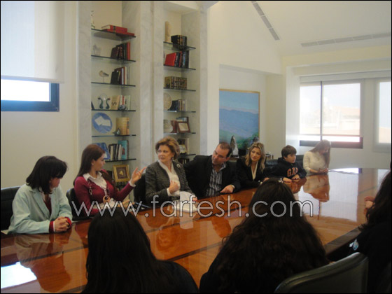 بالصور.. كريستينا صوايا تزور بالصور.. كريستينا صوايا تزور