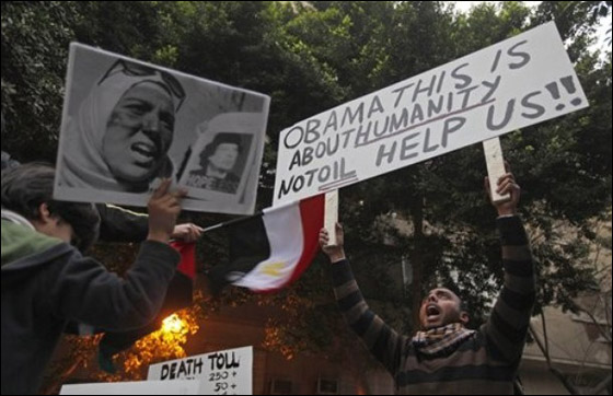 زعماء القبائل الليبية يجتمعون للاعلان عن إنهاء نظام القذافي  صورة رقم 7