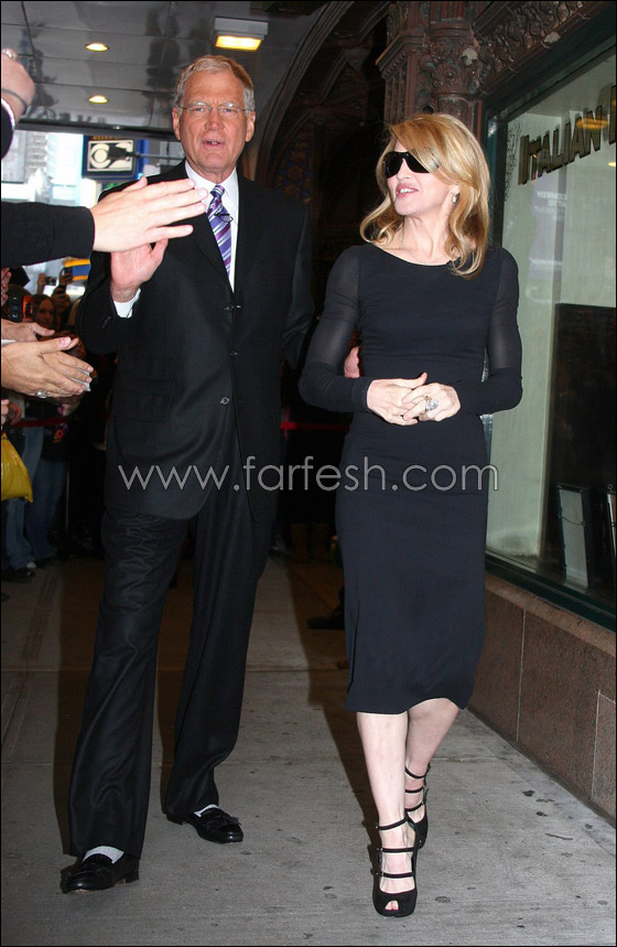 مادونا تعايد لاترمان بـ