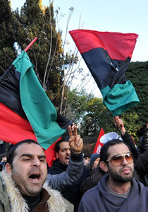 نظام معمر القذافي  يطالب مجلس الامن الدولي بتعليق عقوباته صورة رقم 1