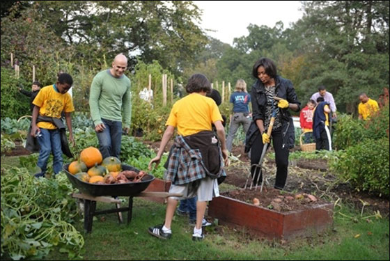 ميشيل اوباما تصدر كتابا عن حديقة الخضراوات في البيت الابيض صورة رقم 4 ميشيل اوباما تصدر كتابا عن حديقة الخضراوات في البيت الابيض صورة رقم 4