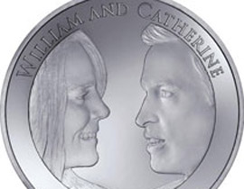 جديد: عملة نقدية تحمل وجه الامير وليام وخطيبته كيت! صورة رقم 1 جديد: عملة نقدية تحمل وجه الامير وليام وخطيبته كيت! صورة رقم 1