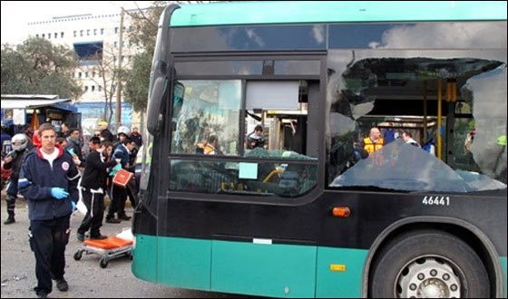 قتيلة وأكثر من 30 مصابا اسرائيليا في عملية تفجير في القدس صورة رقم 2 قتيلة وأكثر من 30 مصابا اسرائيليا في عملية تفجير في القدس صورة رقم 2