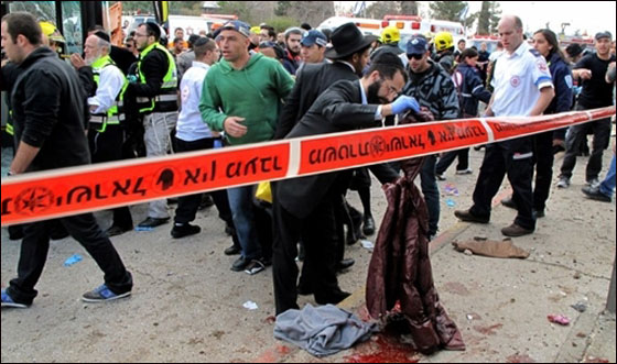 قتيلة وأكثر من 30 مصابا اسرائيليا في عملية تفجير في القدس صورة رقم 3 قتيلة وأكثر من 30 مصابا اسرائيليا في عملية تفجير في القدس صورة رقم 3