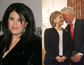 بيل كلينتون يعود الى حبيبته مونيكا لوينسكي بعد 15 عاما!  صورة رقم 1