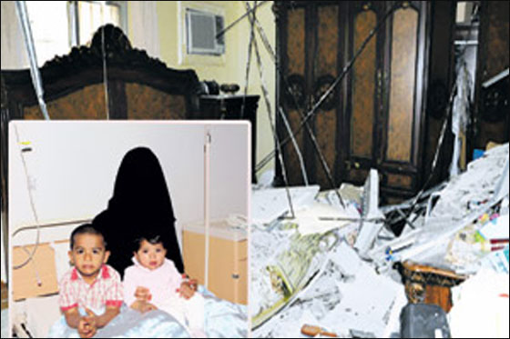 اماراتية شجاعة تخاطر بحياتها لانقاذ اطفالها من منزل ينهار صورة رقم 2 اماراتية شجاعة تخاطر بحياتها لانقاذ اطفالها من منزل ينهار صورة رقم 2