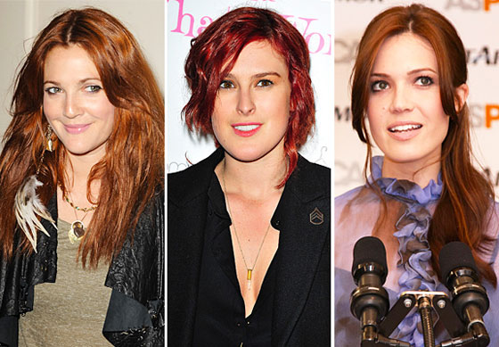 بالصور.. صرعة الشعر الاحمر تسيطر على ممثلات هوليوود!  صورة رقم 16