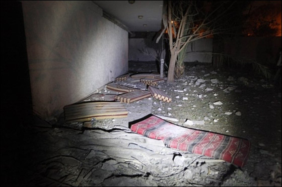 تشييع جثمان نجل القذافي الأصغر واحفاده الثلاثة اليوم!!  صورة رقم 10