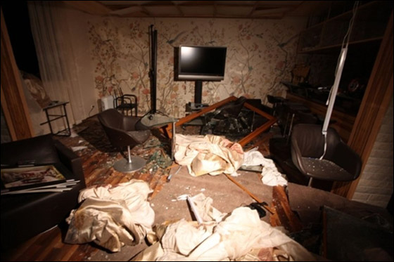 تشييع جثمان نجل القذافي الأصغر واحفاده الثلاثة اليوم!!  صورة رقم 16