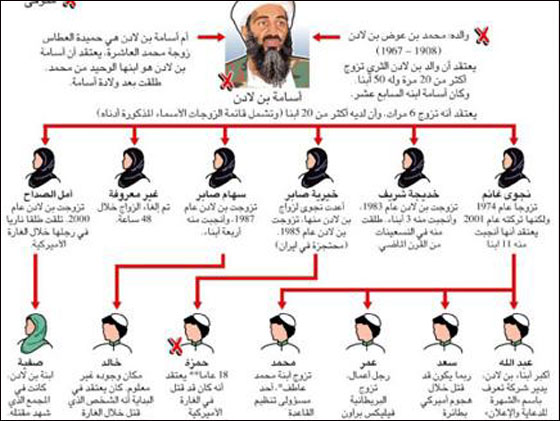 حماة بن لادن أصيبت بسكتة دماغية وتوفيت حزنا على وفاته صورة رقم 2
