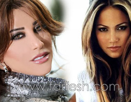 بالصور.. جنيفر لوبيز تقلد نجوى كرم عدة مرات!  صورة رقم 1