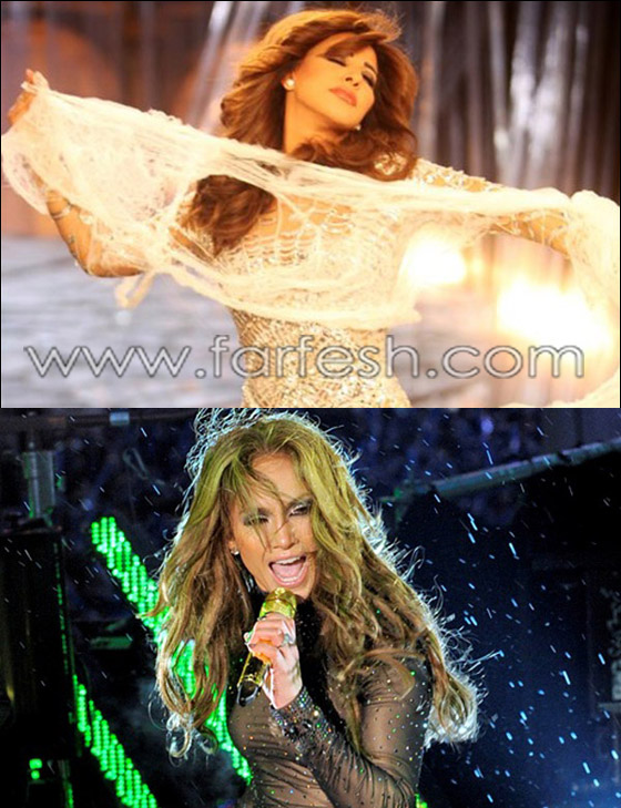 بالصور.. جنيفر لوبيز تقلد نجوى كرم عدة مرات!  صورة رقم 8