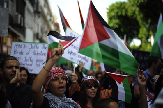 فلسطينيون يدشنون انتفاضة ثالثة ومصر تعزل سيناء لمنع يوم الزحف صورة رقم 4