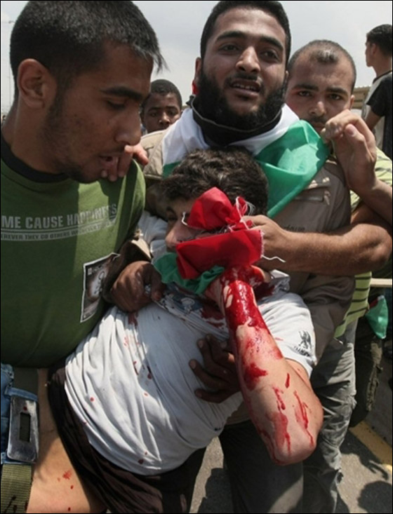 ارتفاع عدد شهداء ذكرى النكبة الى 15 في الجولان وراس مارون وغزة صورة رقم 27