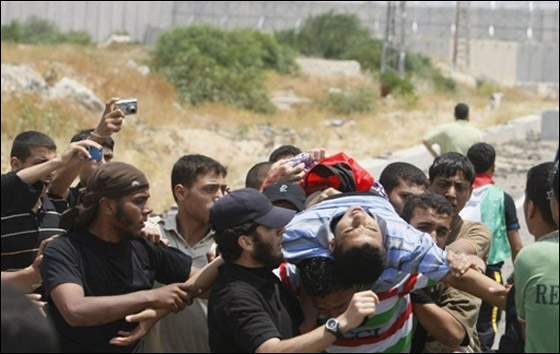 ارتفاع عدد شهداء ذكرى النكبة الى 15 في الجولان وراس مارون وغزة صورة رقم 33