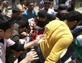 حزب الله يدين الجريمة الاسرائيلية التي نتجت عن احياء يوم النكبة! صورة رقم 1