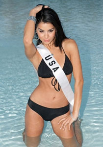 بالبكيني الأبيض.. ريما الفقيه تودّع لقب ملكة جمال الولايات المتحدة! صورة رقم 1