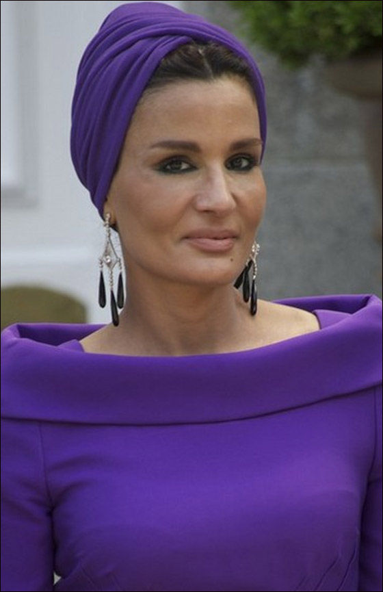 نهلة سلامة تقوم بأكثر من 14 عملية تجميل لتجسد حياة الشيخة موزة  صورة رقم 6