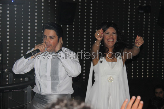 بالصور.. هشام الحاج وأمينة في الملهى الليلي!!      صورة رقم 12