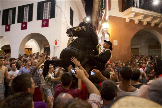 في استعراض مميز.. خيول اسبانيا تحتفل بيوم يوحنا المعمدان  صورة رقم 9