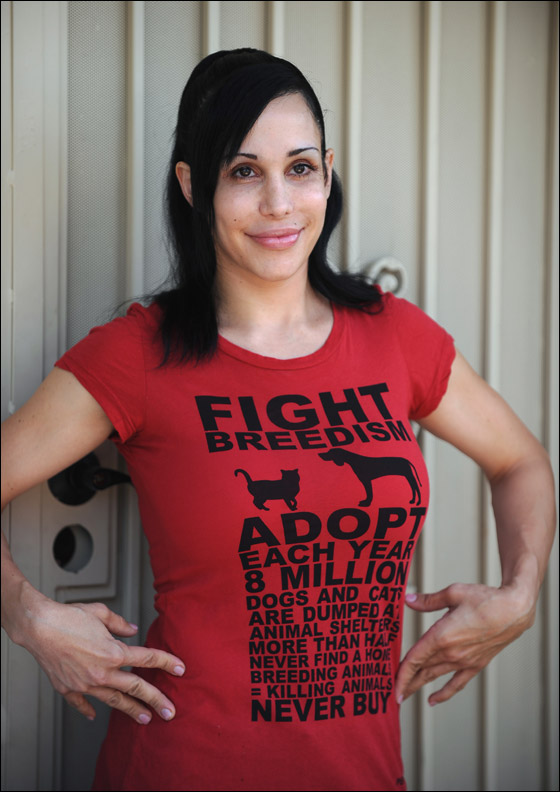 ناديا سليمان: أطفالي الكبار الستة أصبحوا كالحيوانات!!  صورة رقم 12