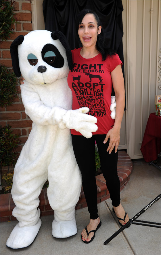 ناديا سليمان: أطفالي الكبار الستة أصبحوا كالحيوانات!!  صورة رقم 7