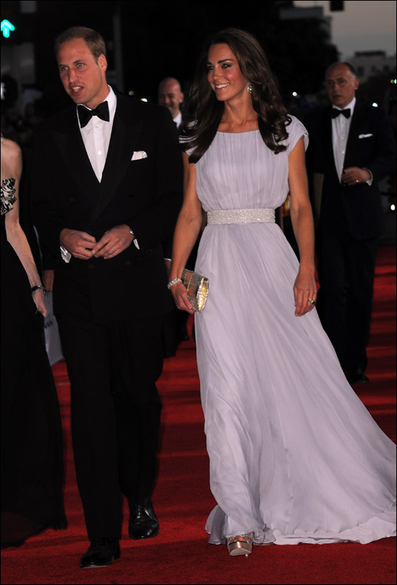 الأمير وليام وكيت ضيفا شرف جوائز البافتا في لوس انجلوس  صورة رقم 17