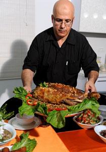 الشيف نشأت عباس شيف البابور  يروي لنا قصة نجاح  حملة 