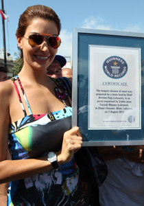 كريستينا صوايا تقدم فعاليات 