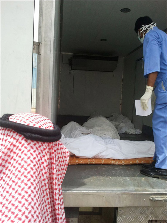 السعوديون يحتفظون بجثث الموتى في سيارات الخضار!!  صورة رقم 3