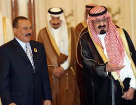 العاهل السعودي يستقبل صالح رغم مقتل 27 يمنيا على يد قوات الامن! صورة رقم 1