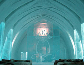 السويد: تشييد مسجد من الجليد! صورة رقم 1