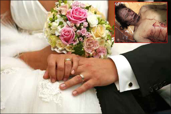 جزائري قام بتأجيل حفل زفاف ابنته  حزنا على القذافي!! صورة رقم 1