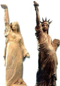 تمثال الحرية في نيويورك منقول عن تمثال لفلاحة مصرية عملاقة!! صورة رقم 2