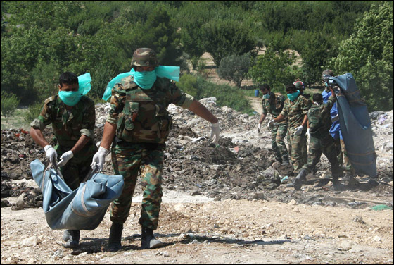 الجيش السوري الحر يقتل 15 من عناصر الأمن والشبيحة بحماة  صورة رقم 2