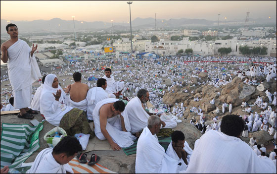 أكثر من ثلاثة ملايين حاج يقفون على عرفات اليوم  صورة رقم 40