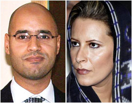 الثوار لعائشة القذافي: دورك قريب والاصلع بين يدينا! صورة رقم 1